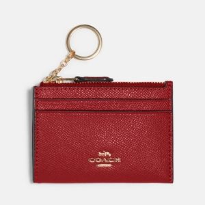 Woman Coach Mini Skinny Id Case